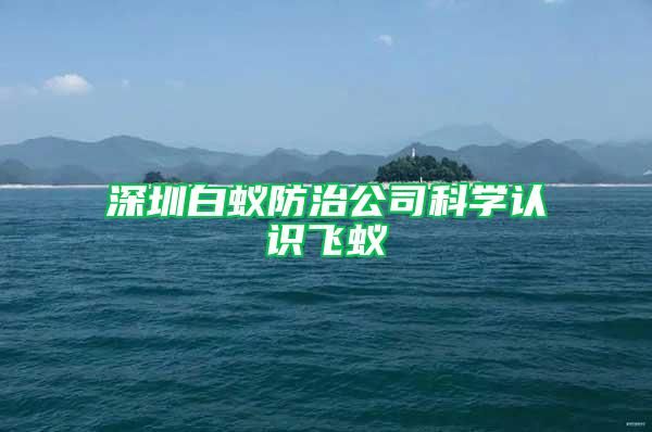 深圳白蚁防治公司科学认识飞蚁