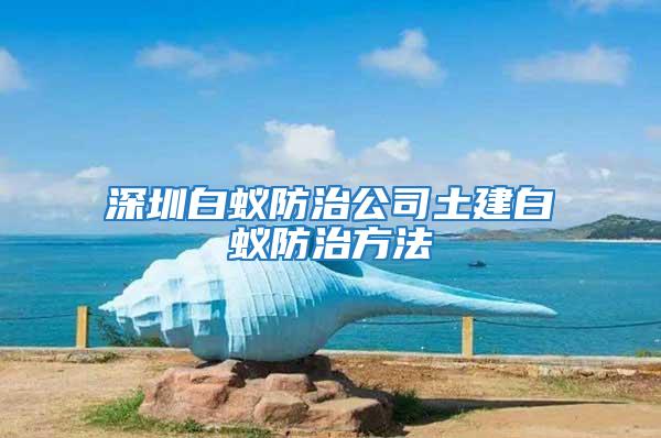 深圳白蚁防治公司土建白蚁防治方法