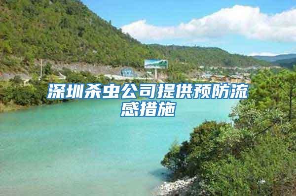 深圳杀虫公司提供预防流感措施