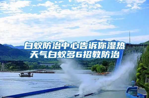 白蚁防治中心告诉你湿热天气白蚁多6招教防治