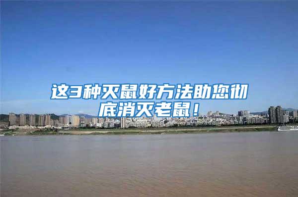 这3种灭鼠好方法助您彻底消灭老鼠！