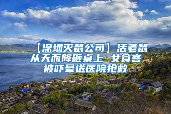 【深圳灭鼠公司】活老鼠从天而降砸桌上 女食客被吓晕送医院抢救