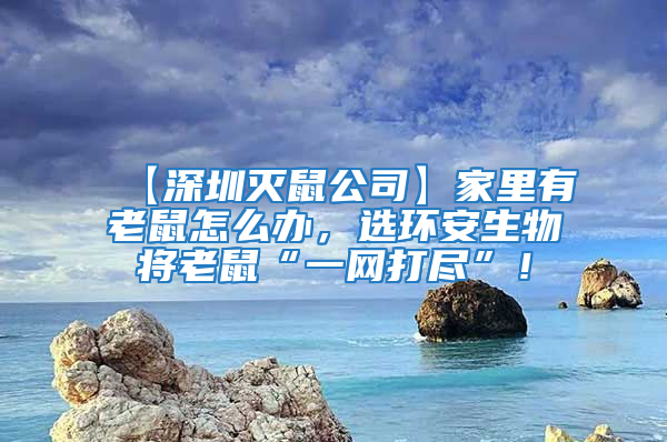 【深圳灭鼠公司】家里有老鼠怎么办，选环安生物将老鼠“一网打尽”！