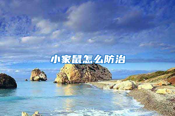 小家鼠怎么防治